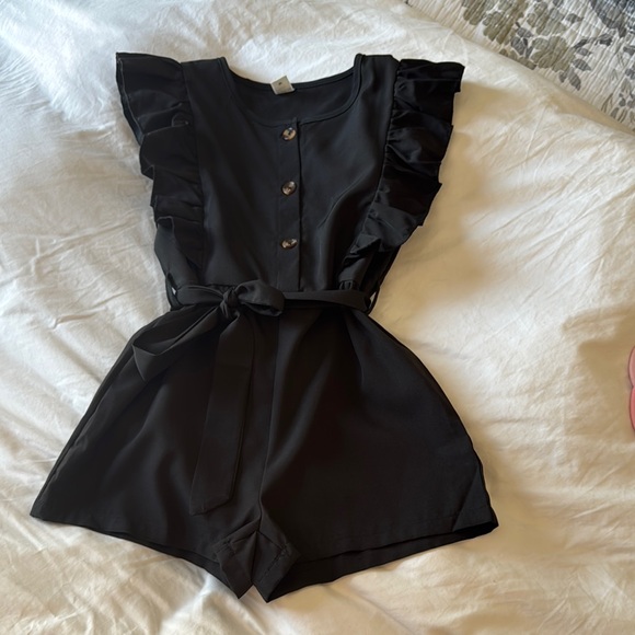 Black Romper - Picture 1 of 3